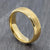 Gold 6mm Tungsten Ring