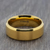 Gold 8mm Titanium Ring