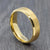 Gold 6mm Titanium Ring