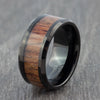 10mm Wood Inlay Wedding Ring