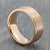 Rose Gold 8mm Brushed Tungsten Ring