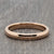 rose gold tungsten ring for women