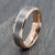 Two Colour 6mm Tungsten Ring
