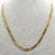 stainless steel gold necklace