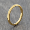 Gold 2mm Tungsten Ring