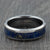 Lapis Lazuli 8mm Tungsten Ring