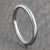 2mm silver wedding ring