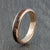 4mm rose gold womens ring
