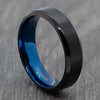 6mm black titanium ring