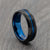 6mm black tungsten ring
