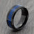 8mm black wedding ring