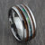 abalone tungsten ring
