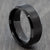 black 8mm ring