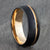 black 8mm tungsten carbide ring