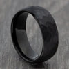 black 8mm wedding ring