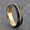 black elipse ring