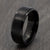 black titanium ring