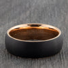 black tungsten ring for men