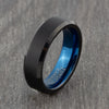 black tungsten ring