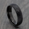 black tungsten ring