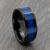 black tungsten ring