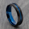 blue titanium ring