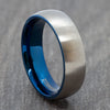 blue titanium ring