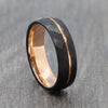 brushed wedding ring