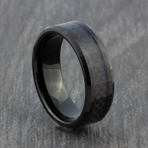 carbon fibre wedding ring