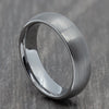 grey tungsten ring