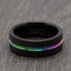 mens black ring