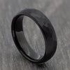 mens black wedding ring