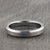 mens tungsten 4mm promise ring