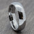 mens tungsten carbide silver ring