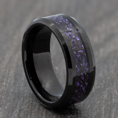 purple celtic ring