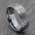 silver 8mm mens wedding ring
