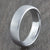 silver tungsten ring for women