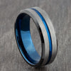 silver tungsten ring