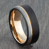 silver tungsten ring