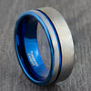 silver tungsten ring