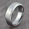 silver tungsten ring