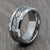 tungsten carbide silver ring