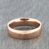 womens 6mm rose gold wedding ring