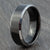 womens 8mm black ring