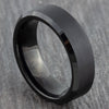 womens black wedding ring