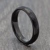 womens black wedding ring