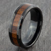 womens koa wood band