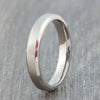 womens silver wedding band